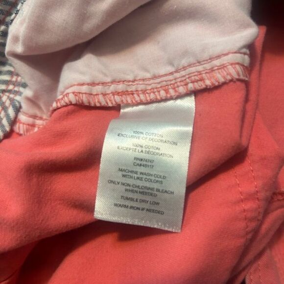 Natural Reflections Peach Cotton shorts, size 20W - Picture 4 of 4